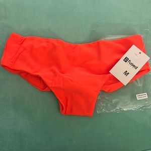 NWT size medium Fused Hawaii kona style bikini bottom in “morning sunshine”